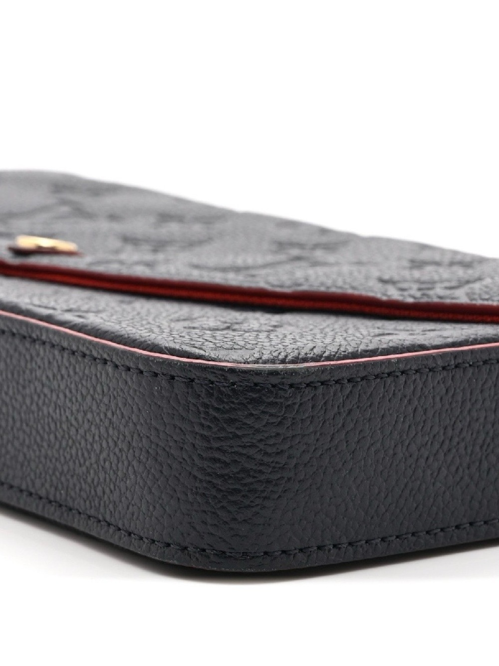 Louis Vuitton Empriente Pochette Felicie Chain Wallet - Navy/Red - Picture 8 of 8